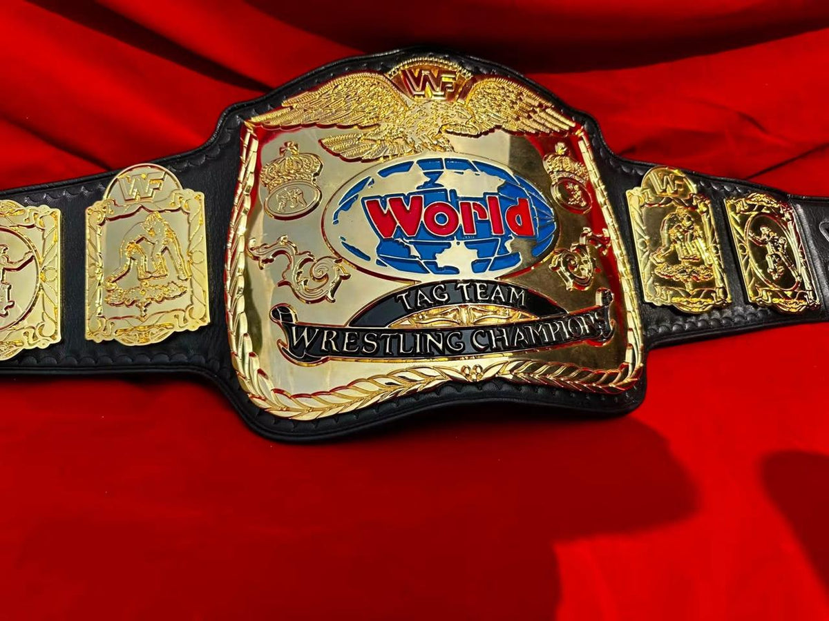 WWF Tag Team Championship Belt – Full Gold Version