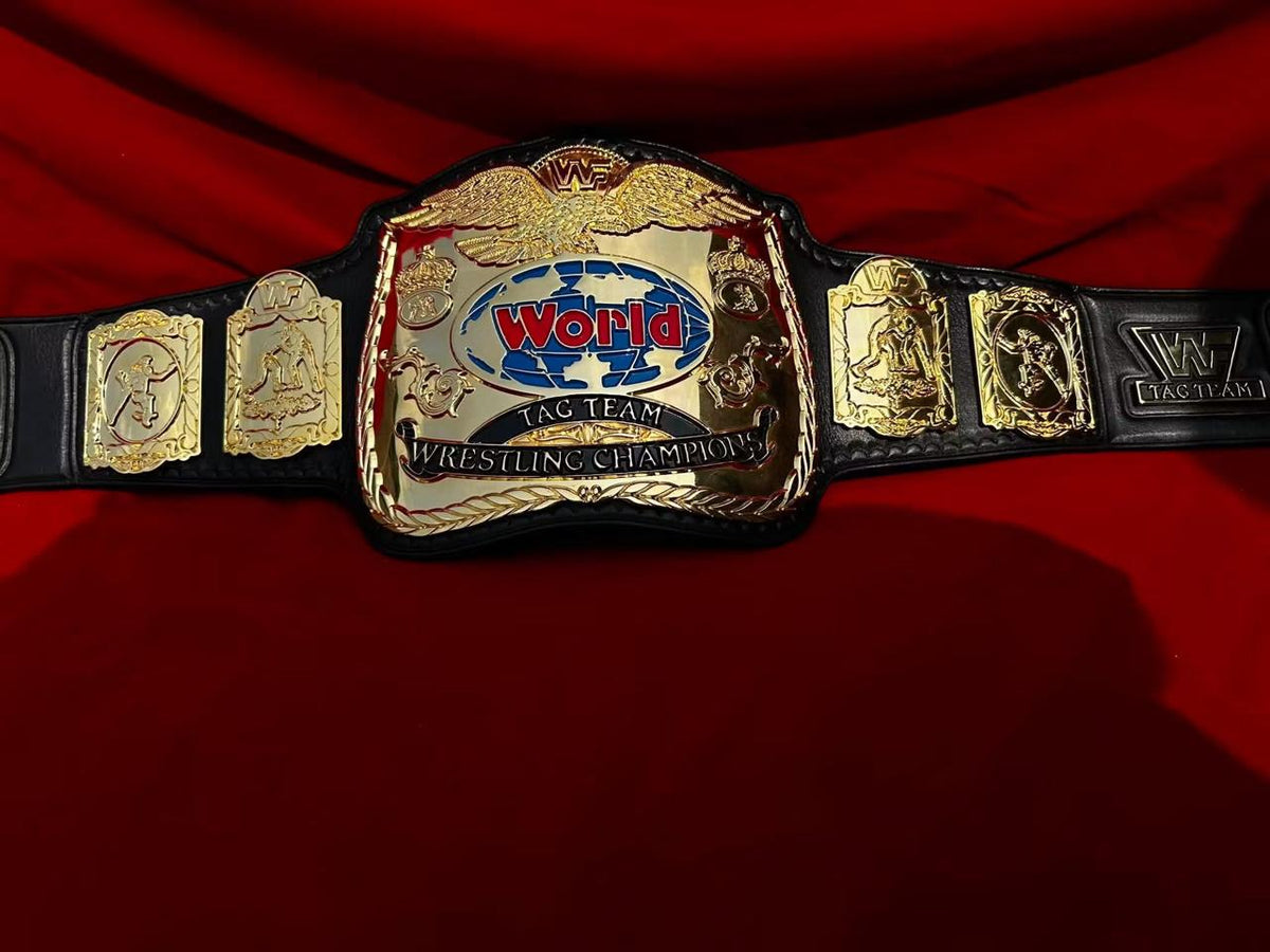 WWF Tag Team Championship Belt – Full Gold Version