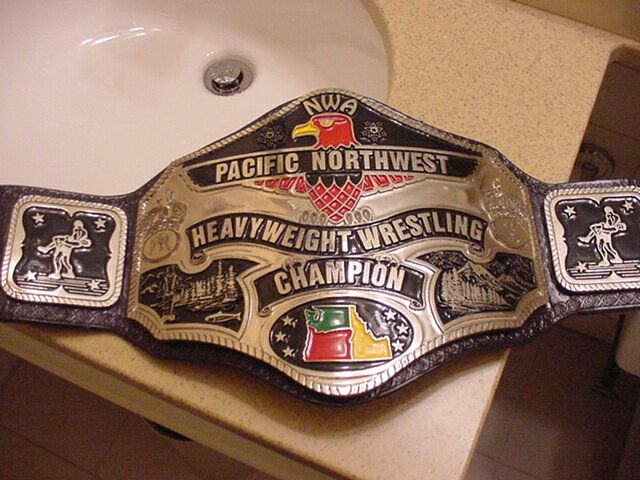 NWA Pacific Northwest Heavyweight Wrestling Championship Belt