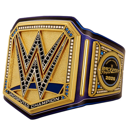 Backlash 2026 Tampa Replica Title Belt