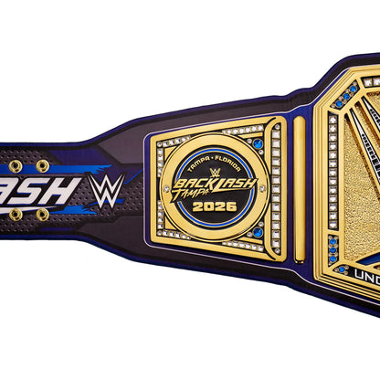 Backlash 2026 Tampa Replica Title Belt