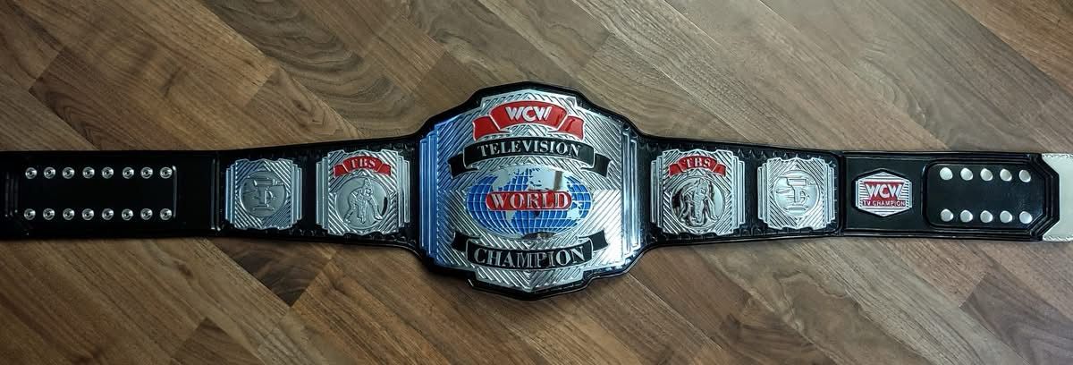 WCW World TV Champion replica belt