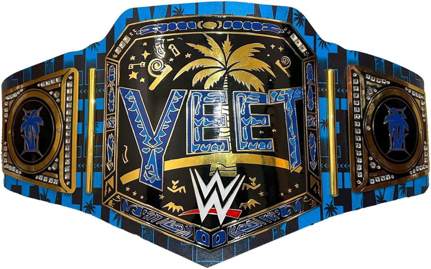 Custom YEET Jey Uso Championship Title Belt