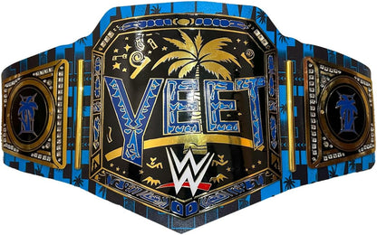 Custom YEET Jey Uso Championship Title Belt