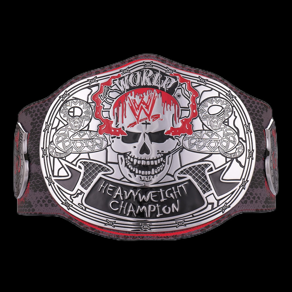 Stone Cold" Steve Austin Blood From A Stone Signature Series Title Belt