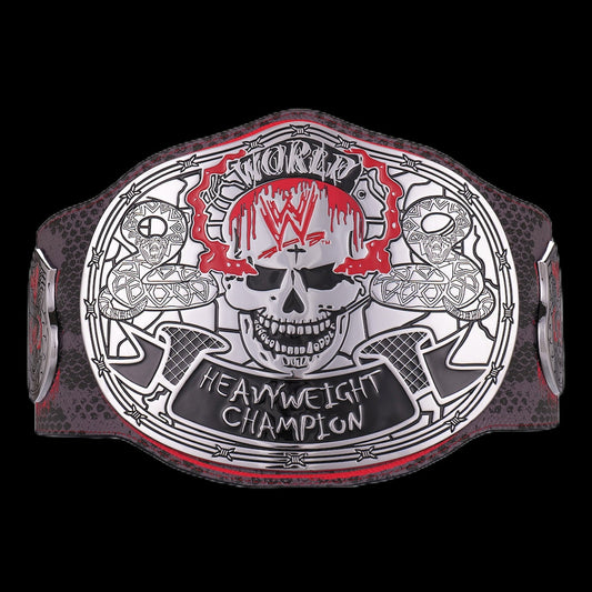 Stone Cold" Steve Austin Blood From A Stone Signature Series Title Belt