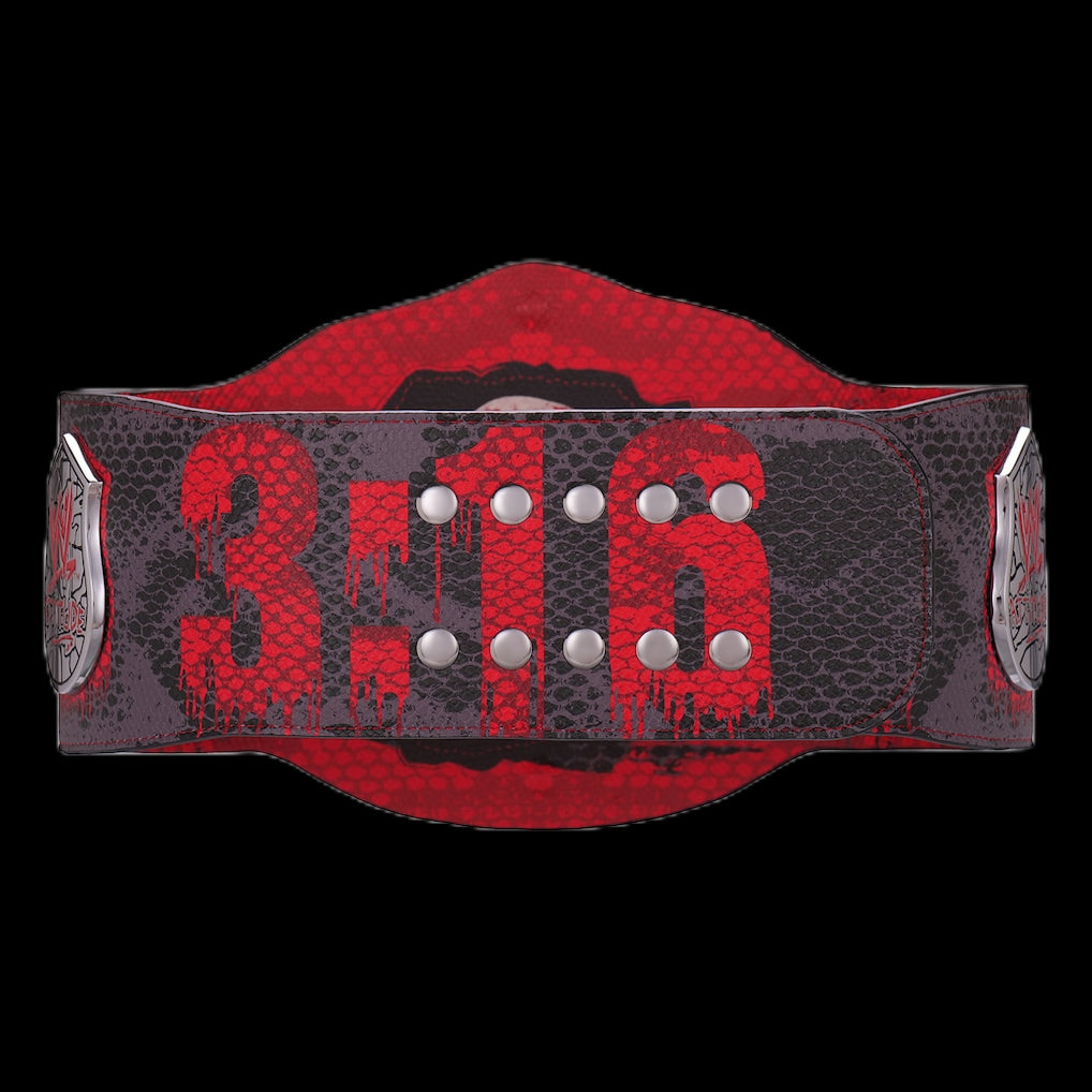Stone Cold" Steve Austin Blood From A Stone Signature Series Title Belt