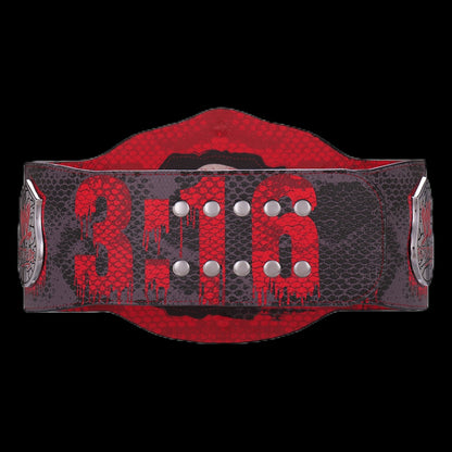 Stone Cold" Steve Austin Blood From A Stone Signature Series Title Belt