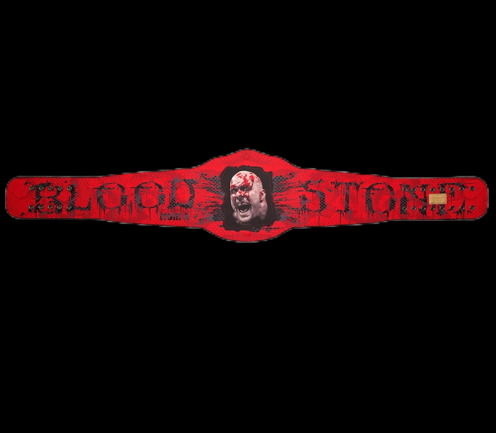 Stone Cold" Steve Austin Blood From A Stone Signature Series Title Belt