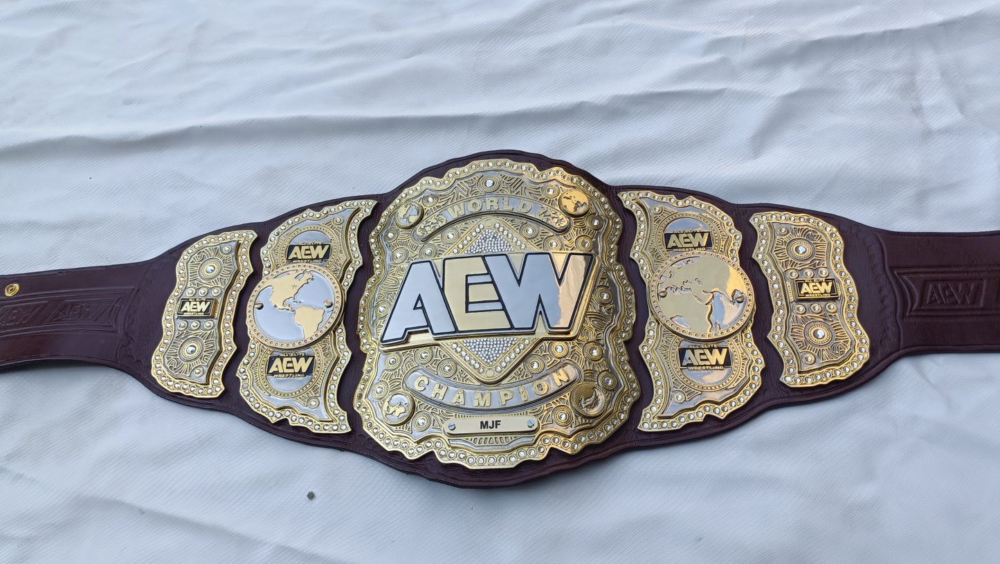 New AEW World Championship Replica Title Belt