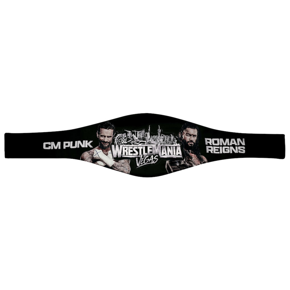 WWE WrestleMania 42 CM Punk vs Roman Reigns Match Championship Title Belt