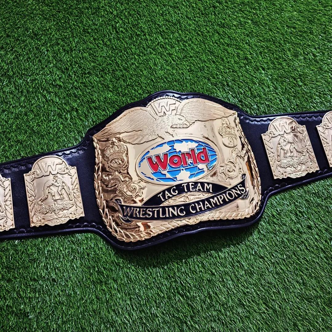 WWF Tag Team Championship Belt – Full Gold Version