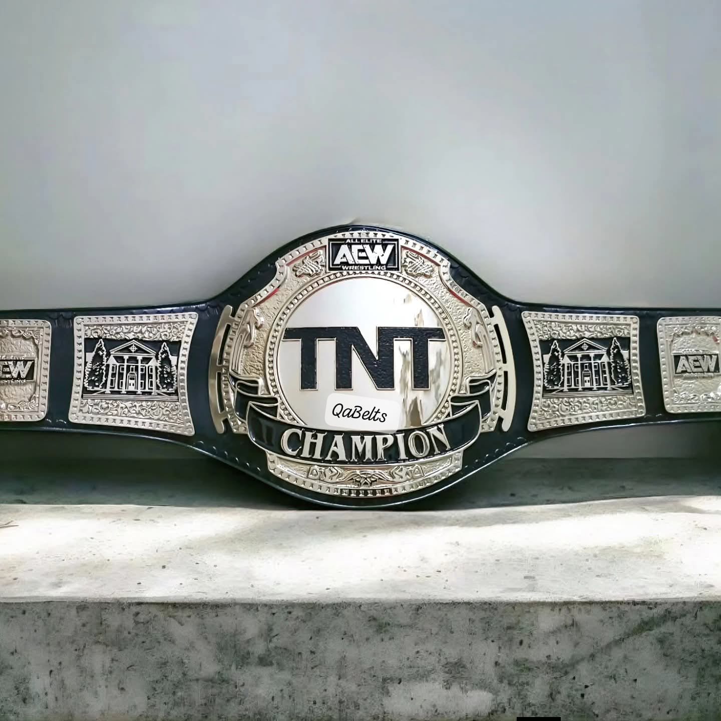 AEW TNT Championship silver Replica Title Belt