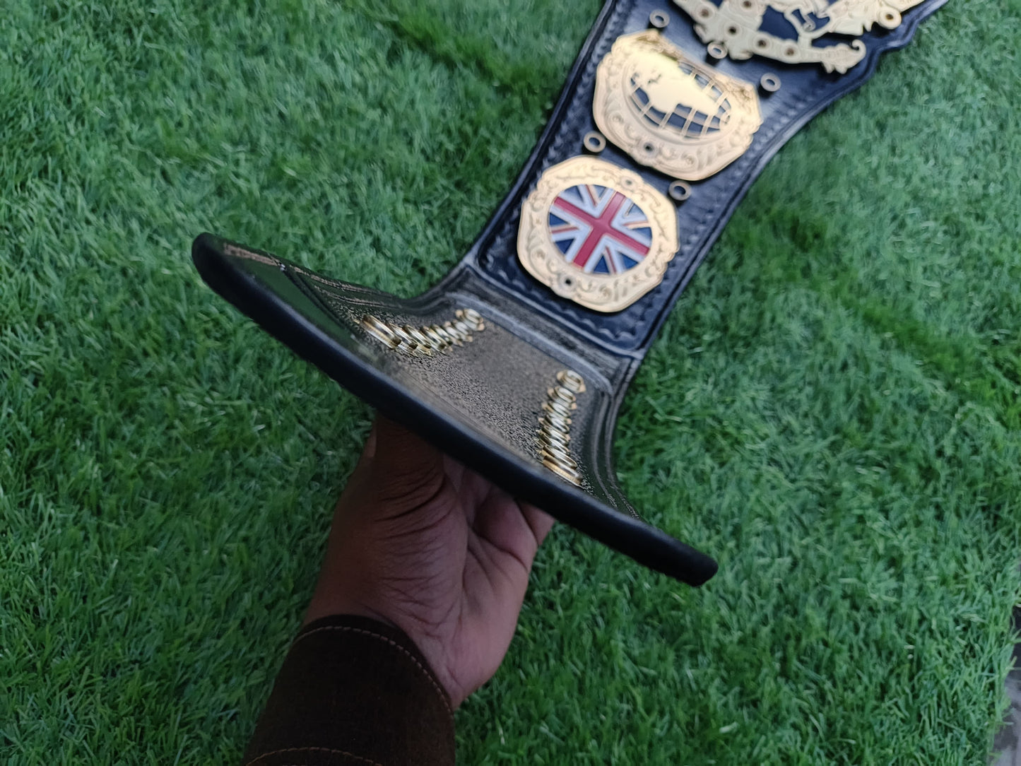 NEW REV PRO BRITISH HEAVYWEIGHT WRESTLING CHAMPIONSHIP BELT