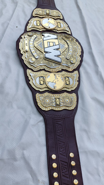 New AEW World Championship Replica Title Belt