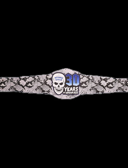 Stone Cold" Steve Austin Limited Edition 30 Years Signature Series Title Belt