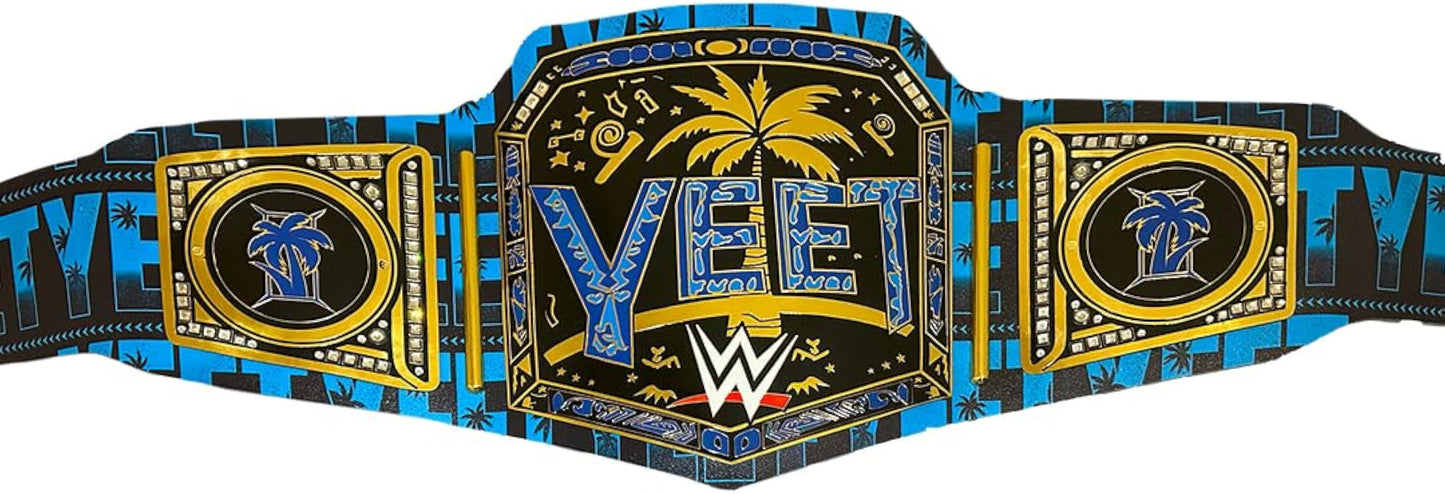 Custom YEET Jey Uso Championship Title Belt
