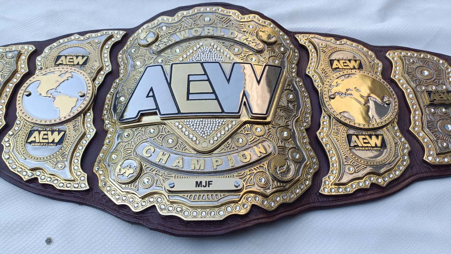 New AEW World Championship Replica Title Belt