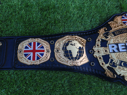 NEW REV PRO BRITISH HEAVYWEIGHT WRESTLING CHAMPIONSHIP BELT