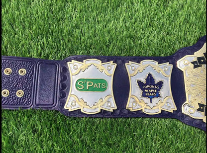 Toronto Maple Leafs WWE Legacy Title Belt