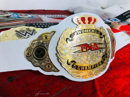 TNA WOMENS WRESTLING CHAMPIONSHIP BELT ADULT SIZE