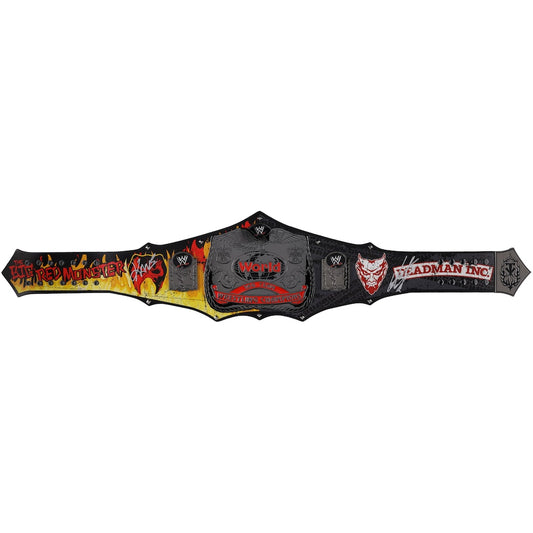 The Undertaker and Kane WWE Autographed Brothers of Destruction Replica Title Belt