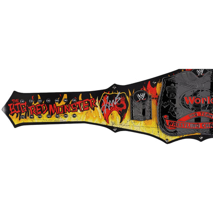 The Undertaker and Kane WWE Autographed Brothers of Destruction Replica Title Belt